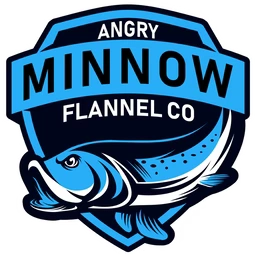 Angry Minnow Vintage Logo
