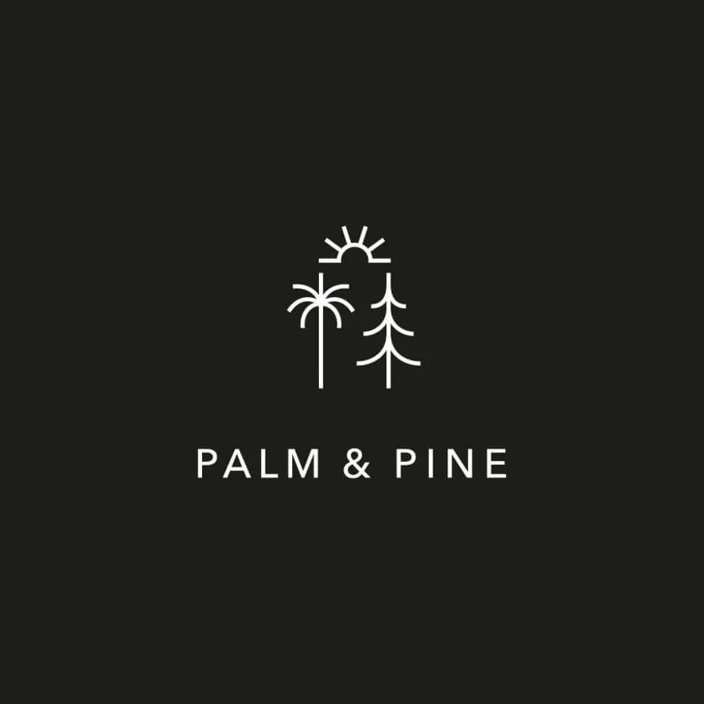 Palm & Pine Skincare Logo
