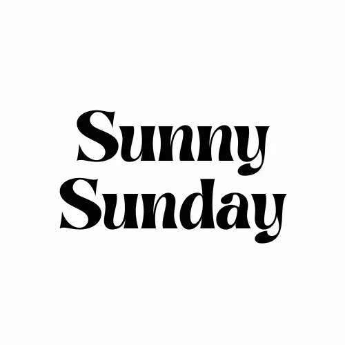 Sunny Sunday Logo