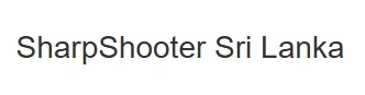 SharpShooter Sri Lanka Logo